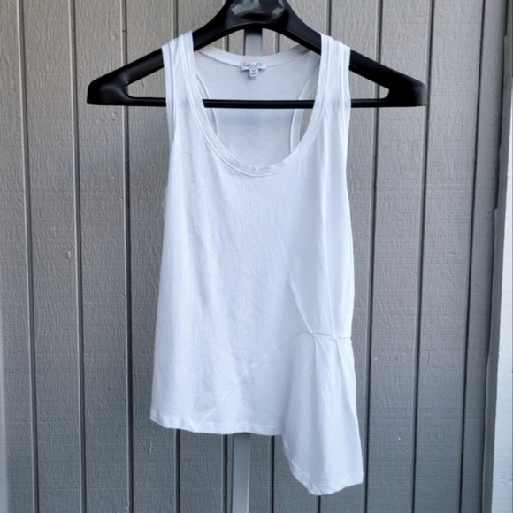 Splendid | Oversized Asymmetrical Pleated Halter Top EUC Ladies XS / Small - Picture 6 of 12